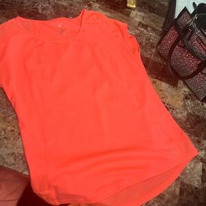 Hannah h2 athletic top neon orange size S